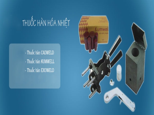 Bán thuốc hàn hóa nhiệt Kumwell, cadweld, exoweld tại TPHCM