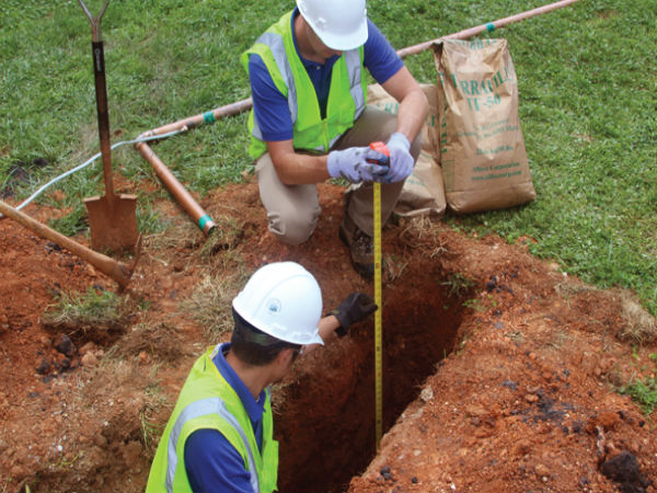 Thi công cọc tiếp địa tại quận 10