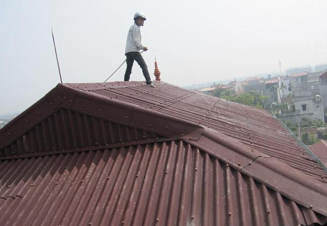 Thi công chống sét cho công trình mái tôn cần đảm bảo kỹ thuật Thi công chống sét cho công trình mái tôn cần đảm bảo kỹ thuật